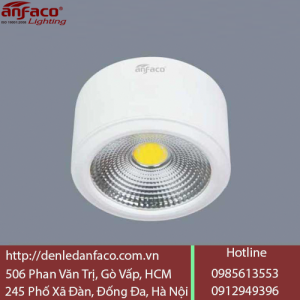 Đèn LED Ốp Nổi Ống Bơ COB Anfaco 12W AFC 553
